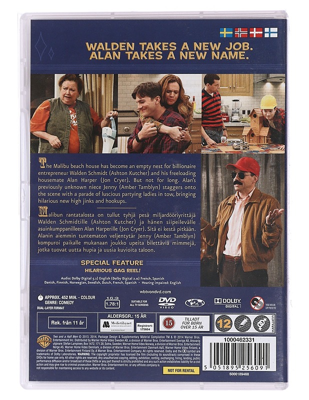 Two And  A Half Men: 11. Tuotantokausi - DVD - DVD-elokuvat - 10105450832 - 1