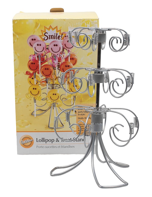 WILTON Lollipop & Treat Stand tikkariteline - Tarjoiluastiat - 10105450847 - 0