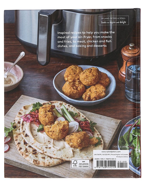 Air-fryer cookbook : quick, healthy and delicious recipes for beginners - Tschiesche Jenny - Ruokakirjat - 10105450863 - 1