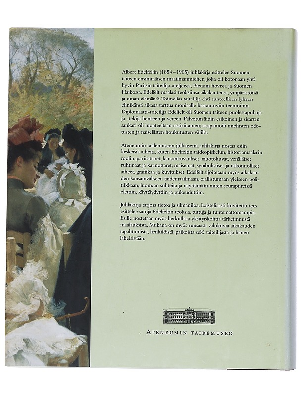 Albert Edelfelt 1854-1905 Juhlakirja - Taide- ja kulttuurikirjat - 10105450881 - 1