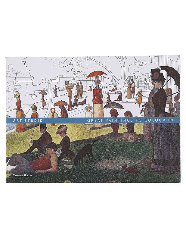 Art Studio : Great Paintings to Colour In - Tietokirjat ja oppaat - 10105450907 - 0