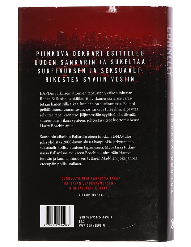 Piinaava odotus - Connelly, Michael - Jännitys ja dekkarit - 10105450903 - 1