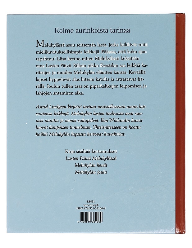 Melukylän lapset - Lindgren, Astrid - Lastenkirjat - 10105450950 - 1