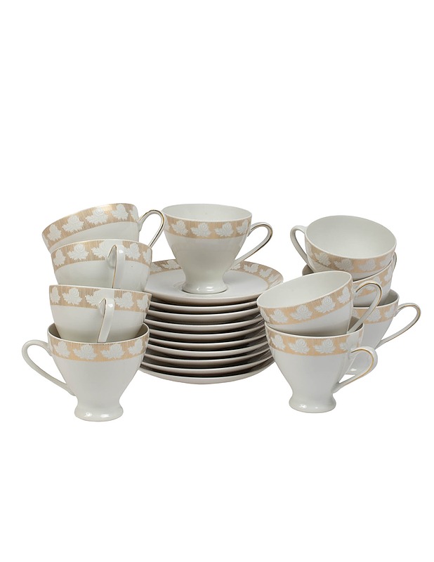 BAREUTHER kahvikuppi ja tassi setti, 10 paria - Mukit ja kahvikupit - 10105450955 - 0