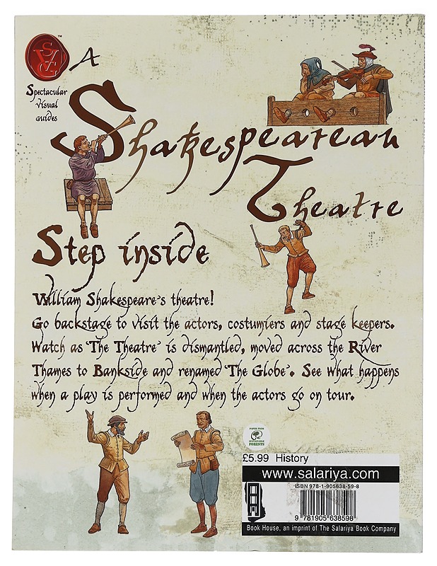 A Shakespearean Theatre - Harrastekirjat - 10105450966 - 1
