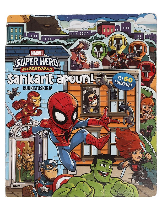 Marvel Superhero Adventures : Sankarit apuun!  kurkistuskirja - West, Alexandra - Lastenkirjat - 10105450973 - 0