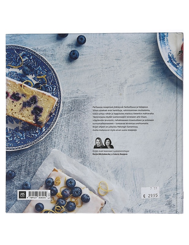 Ruokatorstain helpot ja hyvät - Bäcksbacka, Katja - Ruokakirjat - 10105450976 - 1