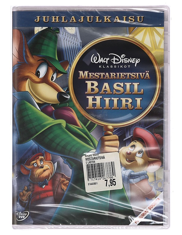 Walt Disney: Mestarietsivä Basil Hiiri - DVD - DVD-elokuvat - 10105450981 - 0