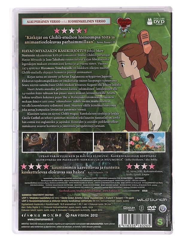 Kätkijät: 1. Tuotantokausi - DVD - DVD-elokuvat - 10105450994 - 1