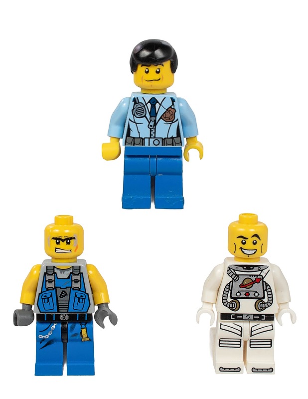 LEGO minifiguuri, 3 kpl - Lasten lelut - 10105451003 - 0