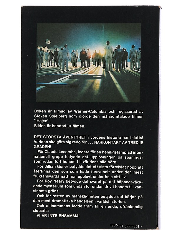 Närkontakt av tredje graden - Spielberg, Steven - Romaanit ja novellit - 10105451014 - 1