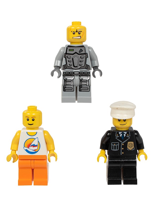 LEGO minifiguuri, 3 kpl - Lasten lelut - 10105451015 - 0