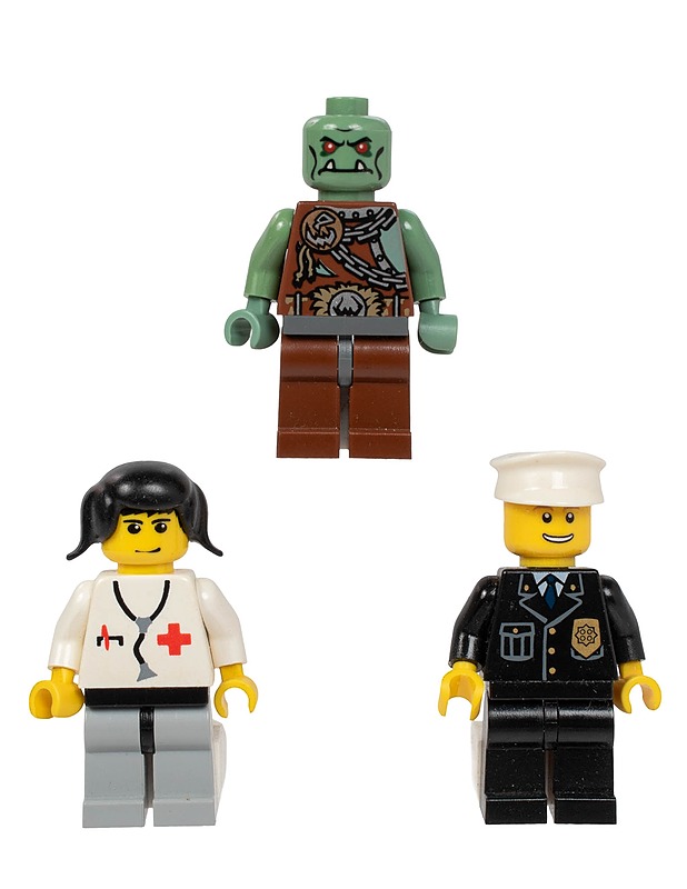 LEGO minifiguuri, 3 kpl - Lasten lelut - 10105451019 - 0