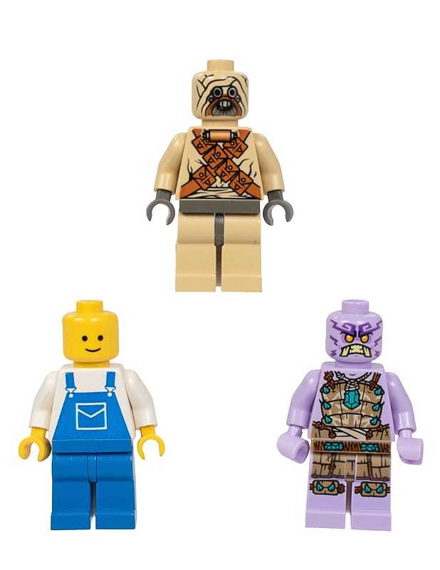 LEGO minifiguuri, 3 kpl - Lasten lelut - 10105451028 - 0