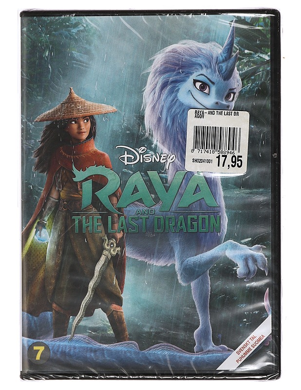 Disney: Raya and the last dragon - DVD - DVD-elokuvat - 10105451050 - 0