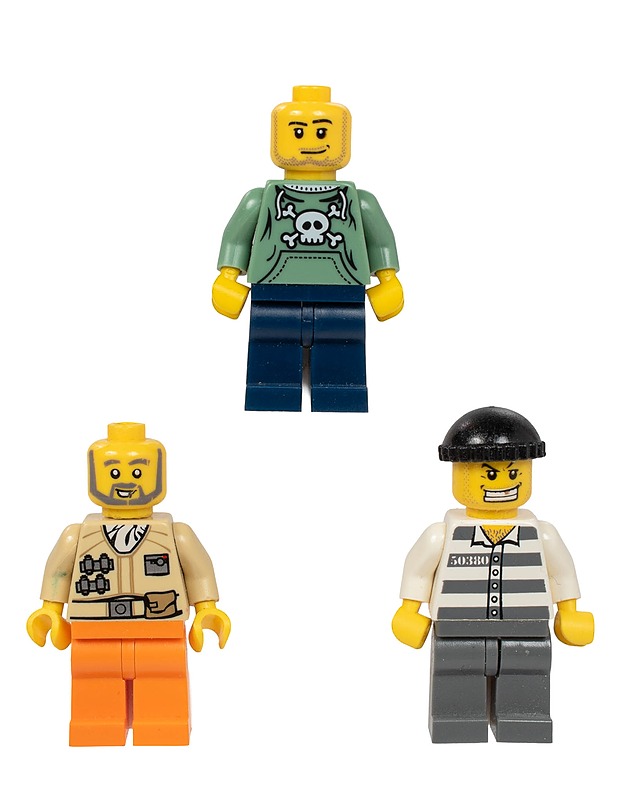 LEGO minifiguuri, 3 kpl - Lasten lelut - 10105451046 - 0