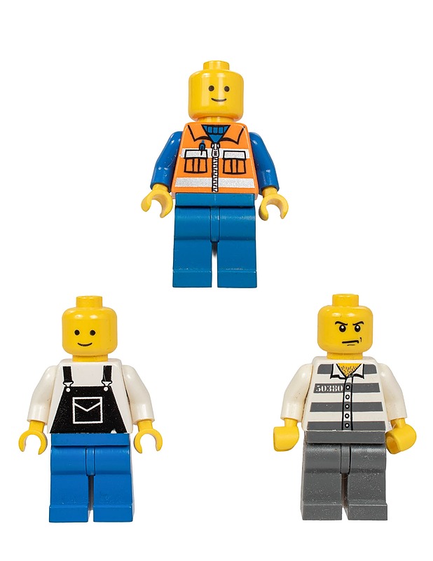 LEGO minifiguuri, 3 kpl - Lasten lelut - 10105451057 - 0