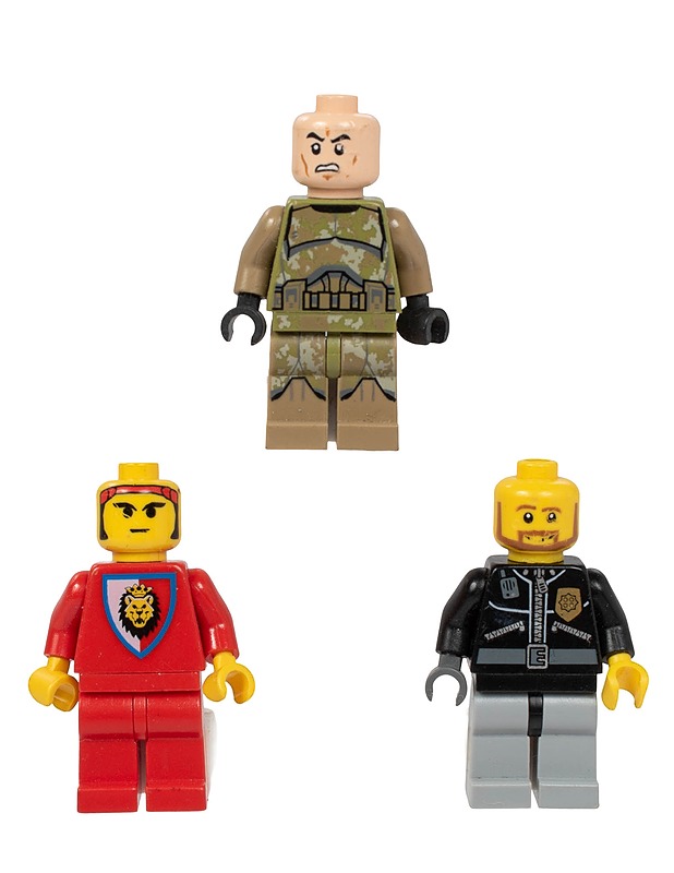LEGO minifiguuri, 3 kpl - Lasten lelut - 10105451059 - 0
