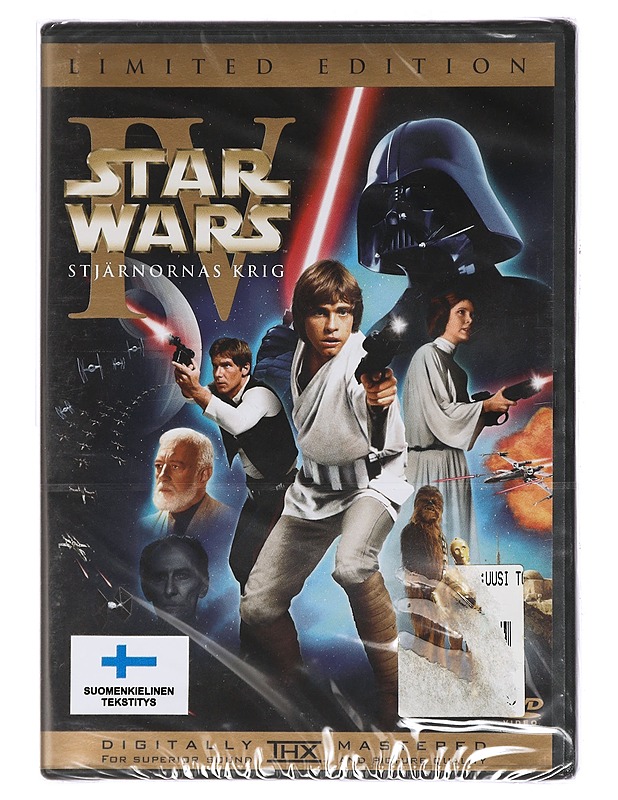 Star Wars Episode 4: Stjärnornas Krig -DVD - DVD-elokuvat - 10105451065 - 0