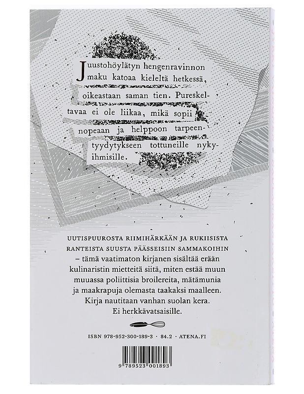 Naulankantakeitto ja muuta juustohöylättyä hengenravintoa - Vainonen, Jyrki - Romaanit ja novellit - 10105451075 - 1