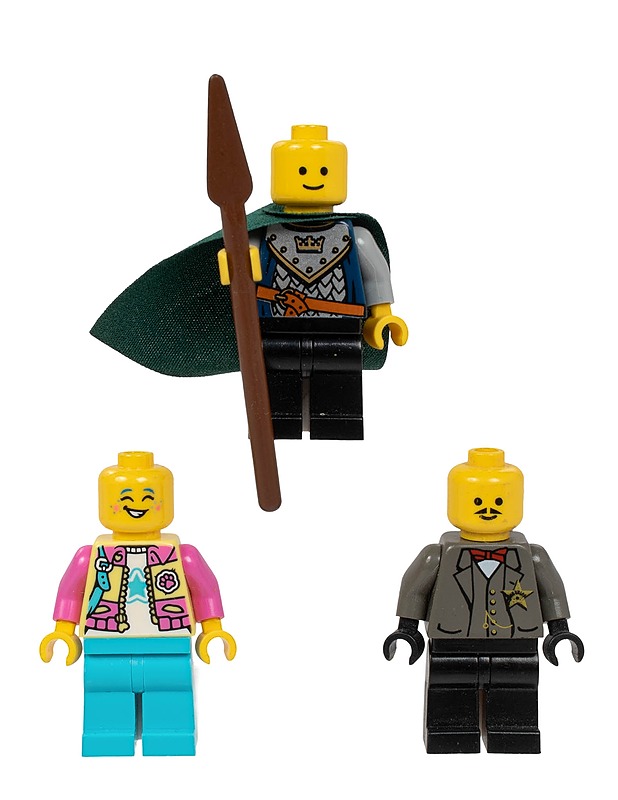 LEGO minifiguuri, 3 kpl - Lasten lelut - 10105451077 - 0