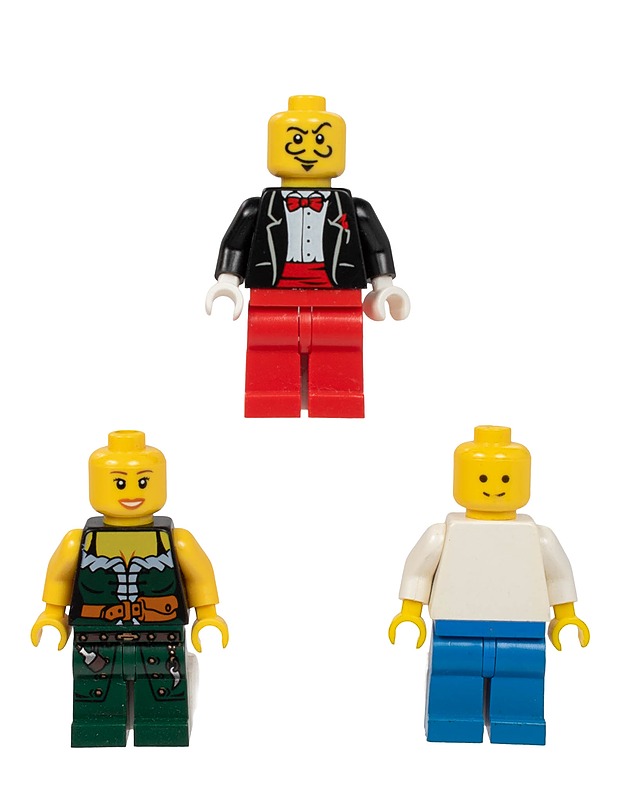 LEGO minifiguuri, 3 kpl - Lasten lelut - 10105451080 - 0