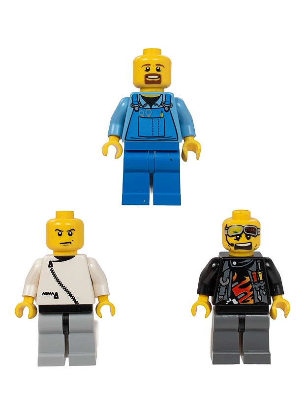 LEGO minifiguuri, 3 kpl - Lasten lelut - 10105451082 - 0