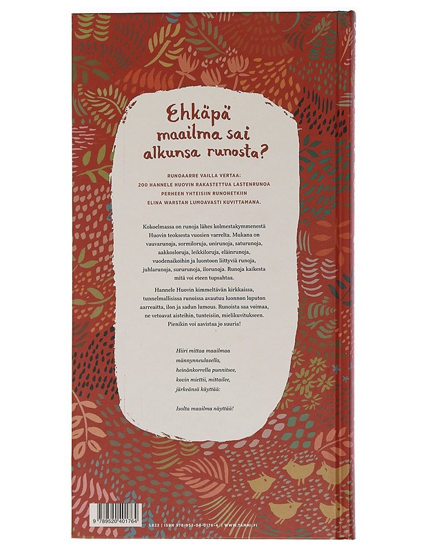 Hiiri mittaa maailmaa : valitut lastenrunot 1979-2019 - Huovi, Hannele - Lastenkirjat - 10105451085 - 1