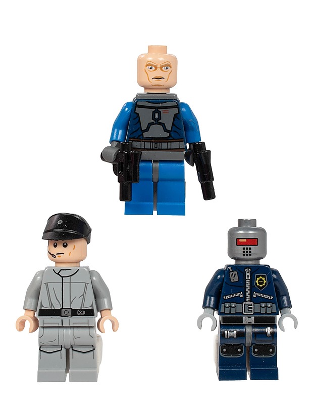LEGO minifiguuri, 3 kpl - Lasten lelut - 10105451088 - 0