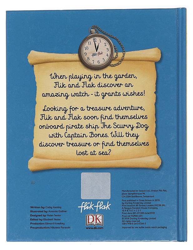 Flik and Flak and their Pirate Adventure - Lastenkirjat - 10105451094 - 1