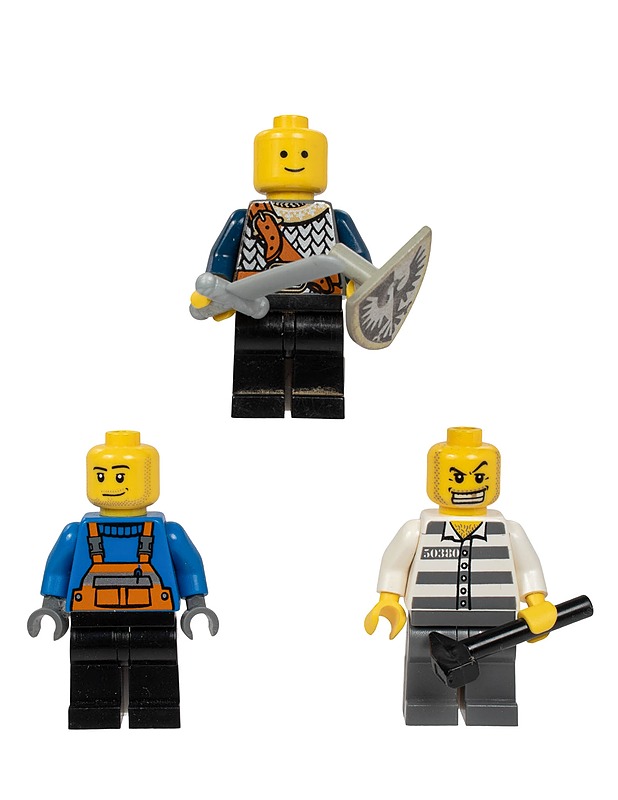 LEGO minifiguuri, 3 kpl - Lasten lelut - 10105451107 - 0