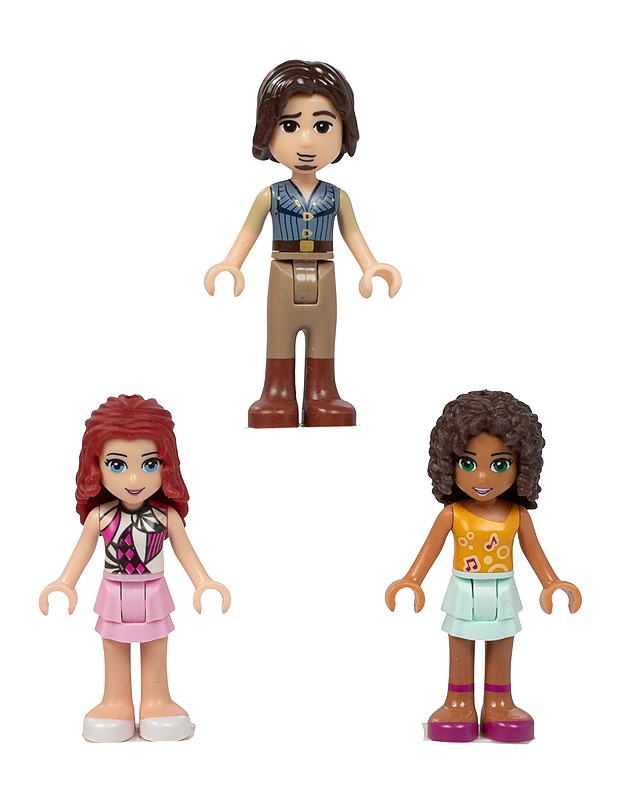 LEGO Friends minifiguuri, 3 kpl - Lasten lelut - 10105451117 - 0