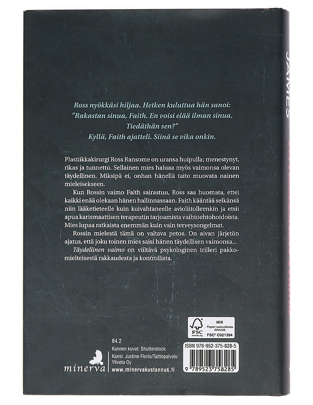 Täydellinen vaimo - James, Peter - Jännitys ja dekkarit - 10105451158 - 1