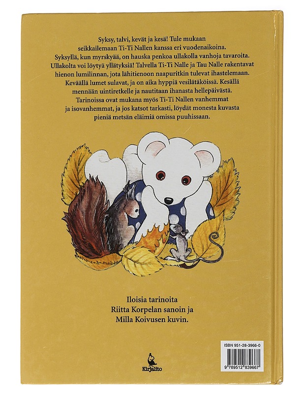 Ti-Ti Nallen vuodenajat - Korpela, Riitta - Lastenkirjat - 10105451175 - 1
