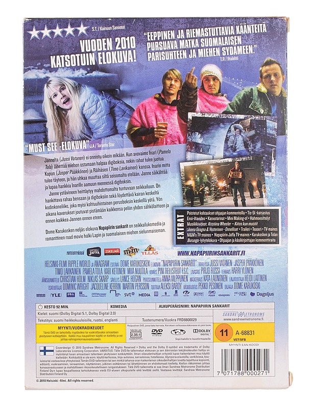 Napapiirin Sankarit - DVD - DVD-elokuvat - 10105451218 - 1
