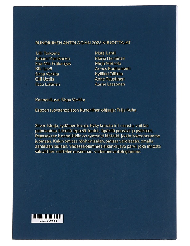 Siiven iskuja - Runoriihi - Runot ja näytelmät - 10105451230 - 1