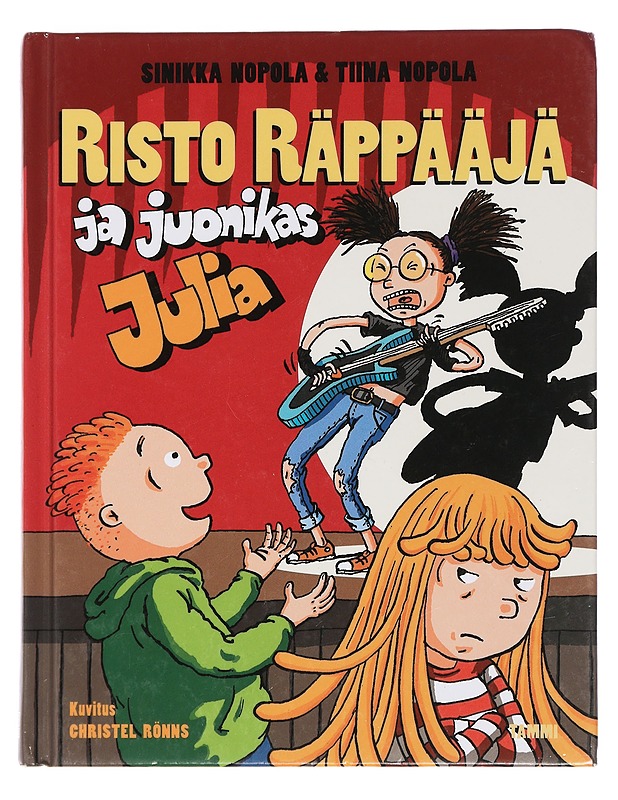 Risto Räppääjä ja juonikas Julia - Nopola, Sinikka - Lastenkirjat - 10105451234 - 0