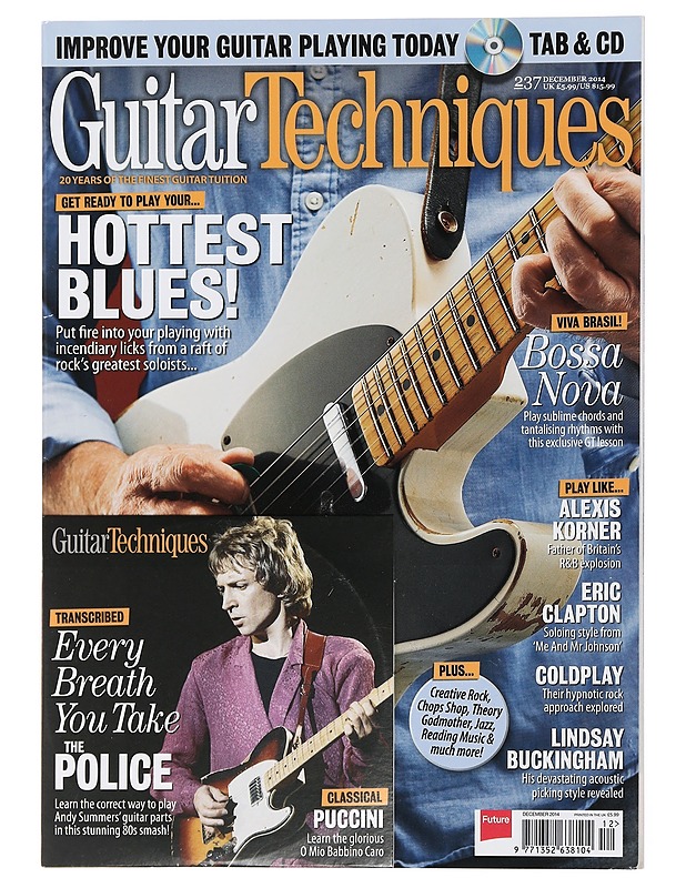 Guita Techniques 237 Decenber 2014 - Harrastekirjat - 10105451237 - 0