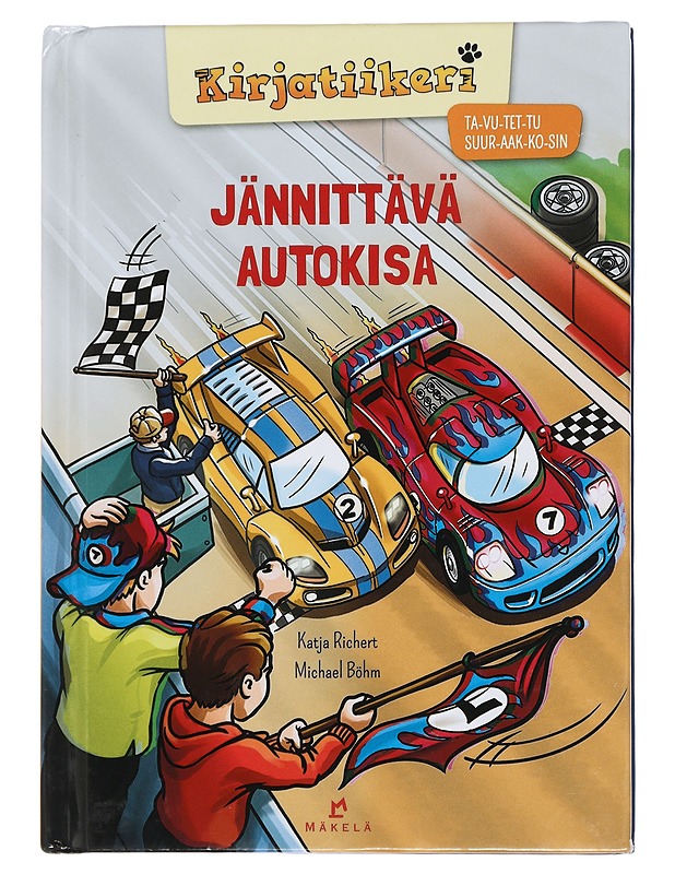 Jännittävä autokisa - Richert, Katja - Lastenkirjat - 10105451236 - 0