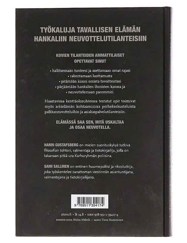 Taktinen neuvottelu - Gustafsberg, Harri - Tietokirjat ja oppaat - 10105451240 - 1