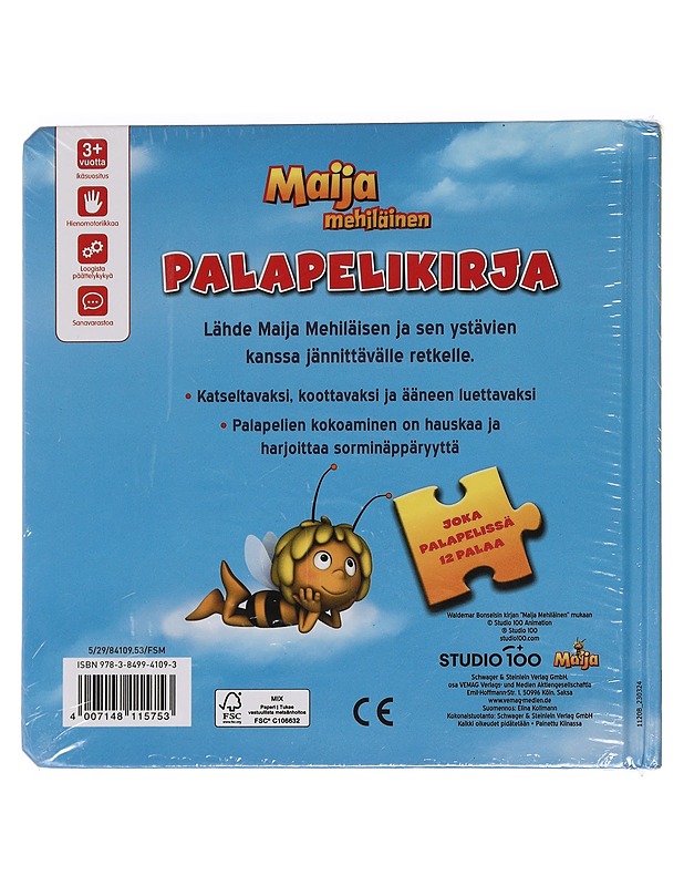 Maija Mehiläinen: Palapelikirja - Lastenkirjat - 10105451249 - 1