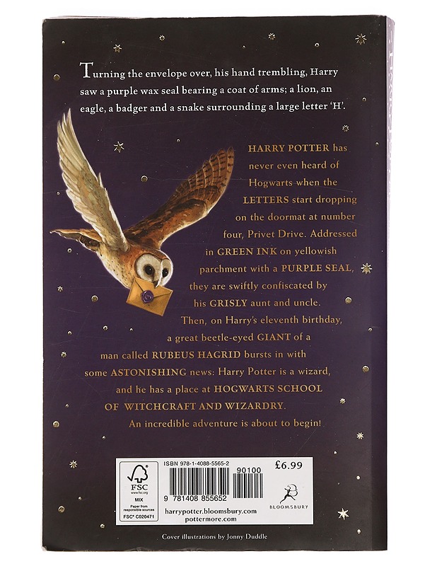Harry Potter and the philosopher's stone - J. K. Rowling - Lastenkirjat - 10105451279 - 1