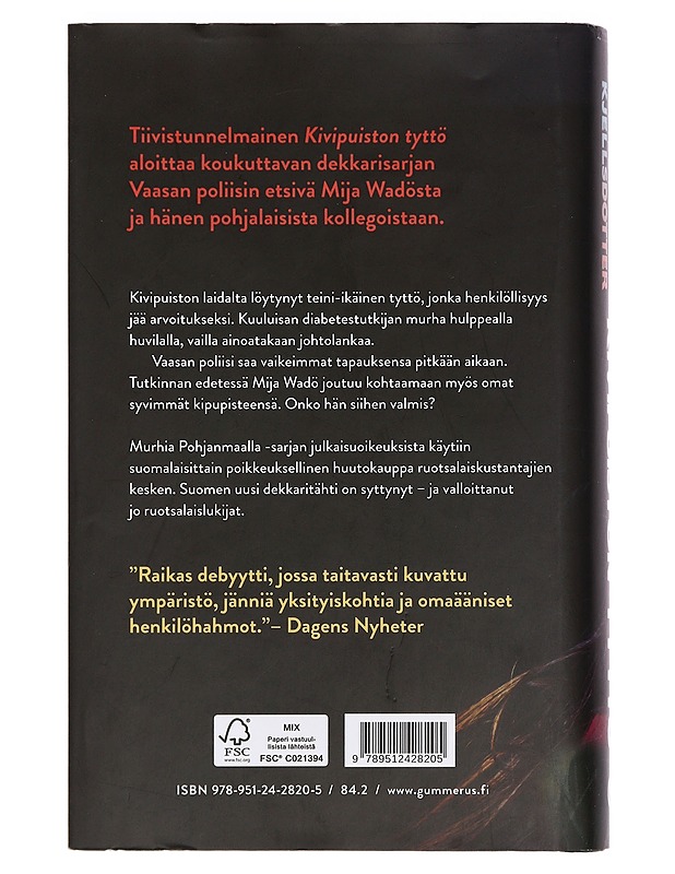 Kivipuiston tyttö - Kjellsdotter, Nilla - Jännitys ja dekkarit - 10105451289 - 1