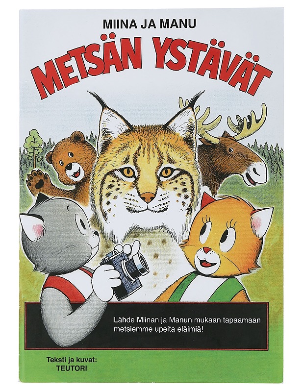 Miina ja Manu, metsän ystävät - Teutori - Lastenkirjat - 10105451300 - 0
