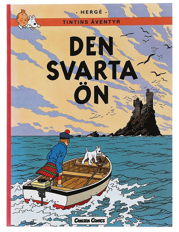 Tintins äventyr : Den svarta ön - Hergé - Sarjakuvat - 10105451319 - 0