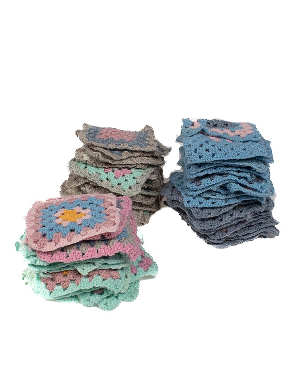 Isoäidin neliöt, 64 kpl - Käsityö - 10105451321 - 1