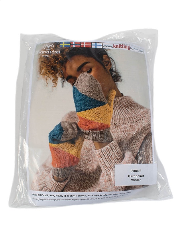 SVARTA FÅRET lankapaketti lapasille - Käsityö - 10105451328 - 0