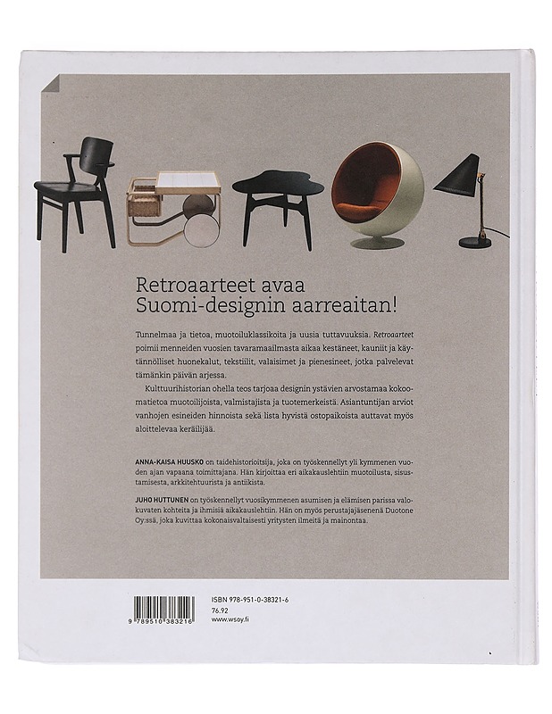 Retroaarteet - Huusko, Anna-Kaisa - Historiakirjat - 10105451333 - 1