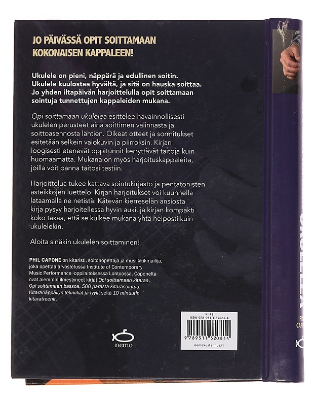 Opi soittamaan ukulelea - Capone, Phil - Musiikki- ja elokuvakirjat - 10105451346 - 1