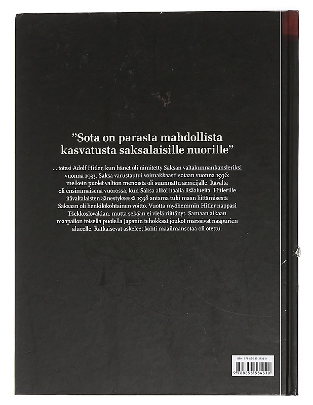 Maailma sodassa: Valmiina sotaan - Christensen , Else - Historiakirjat - 10105451355 - 1